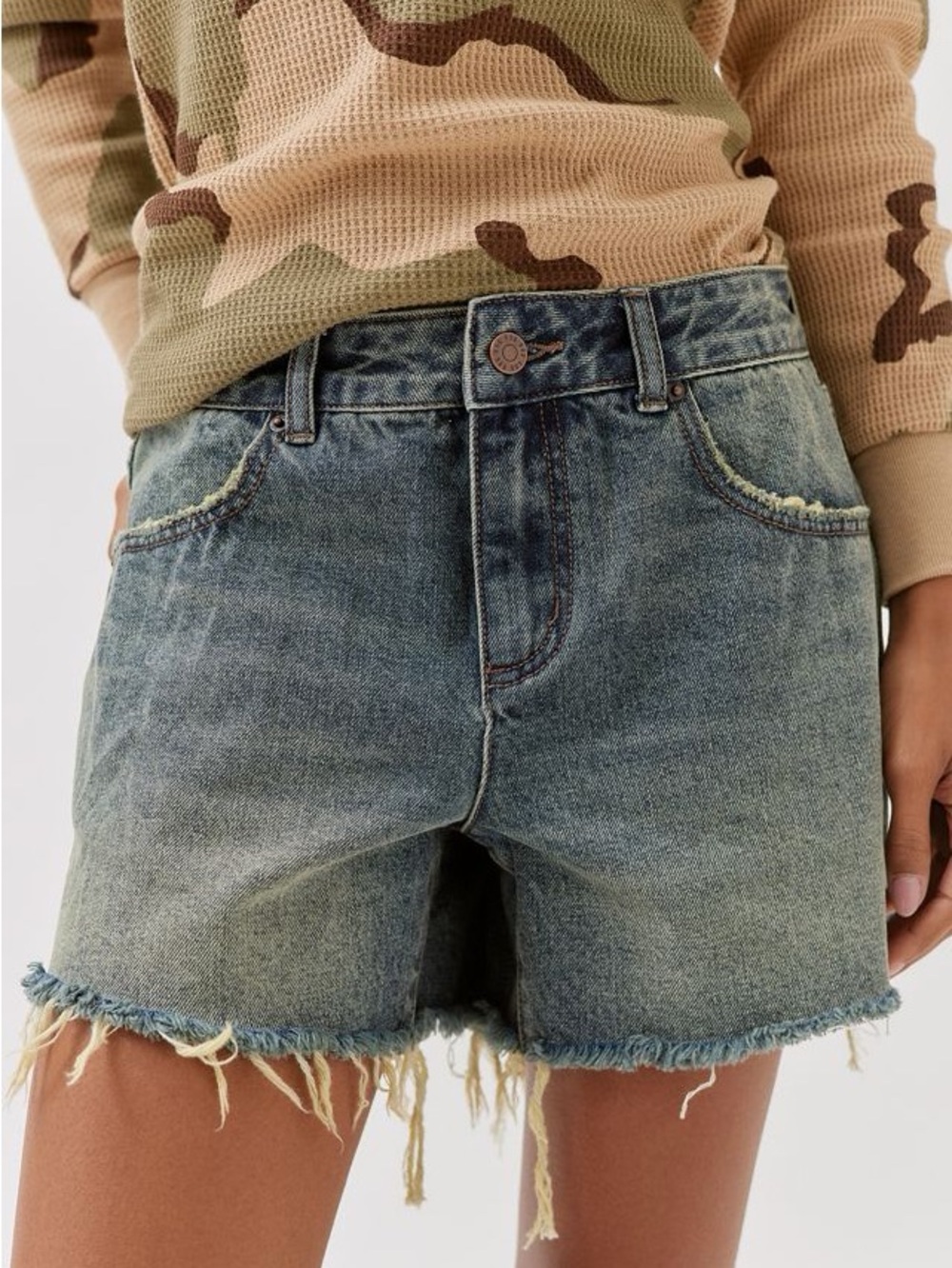 BDG A-Line Cutoff Denim Short